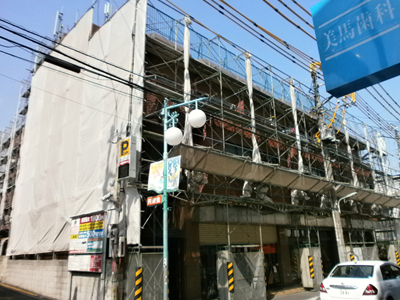 マンション外壁工事